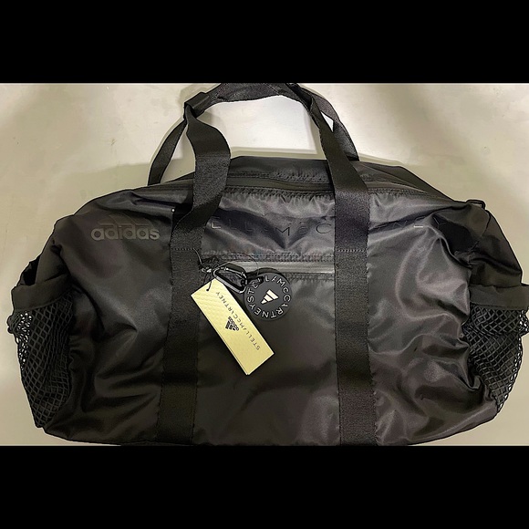 新品adidas by Stella McCartney STUDIO BAG adidas by Stella McCartney Studio Bag in Black & Gun Metal